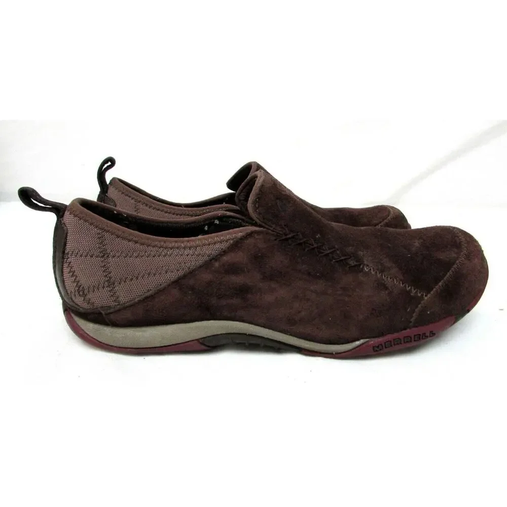 Merrell Bisect Coffee Bean brown loafers comfort flats women's size 9